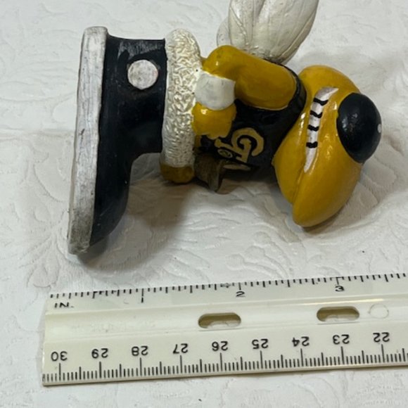 VTG Georgia Tech Yellow Jackets "Buzz" Mascot Collegiate Figurine Standing 3.5" - Picture 7 of 9